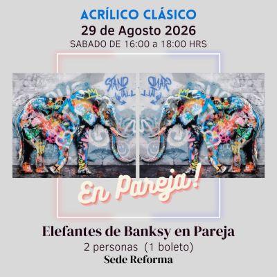 Elefantes de Banksy en Pareja