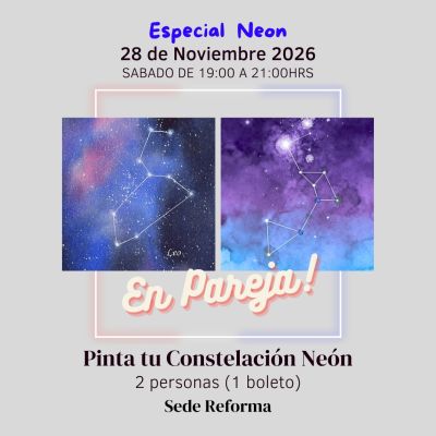 Pinta tu constelación en Neón