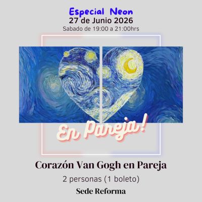 Corazón Van Gogh en Pareja