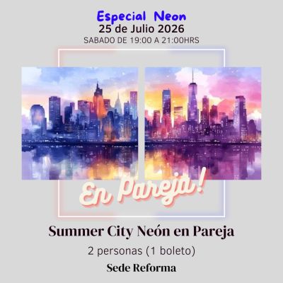 Summer City Neón en Pareja