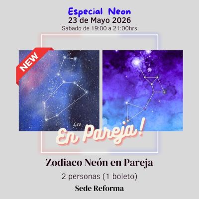 Zodiaco Neón en Pareja