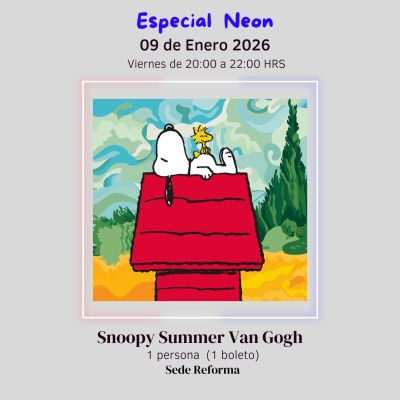 Snoopy Summer Van Gogh 