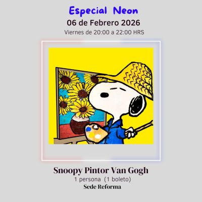 Snoopy Pintor Van Gogh