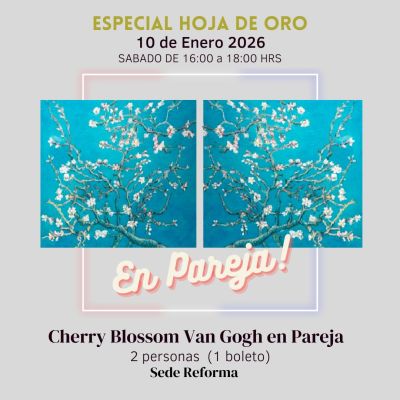 Cherry Blossom Van Gogh en Pareja