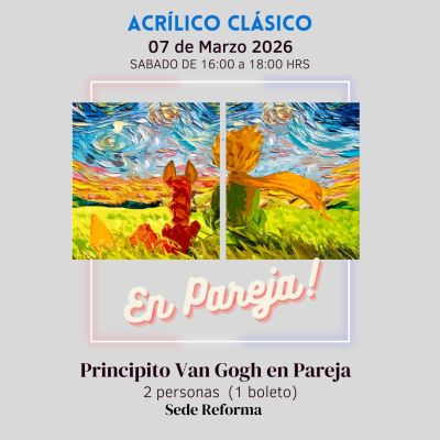 Principito Van Gogh en Pareja