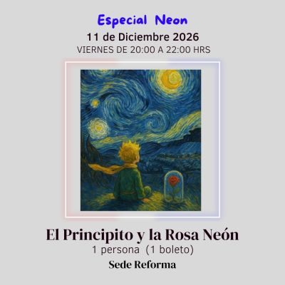 El Principito y la Rosa Neón