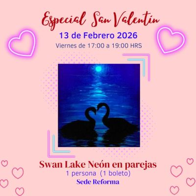 Swan Lake Neón en Pareja