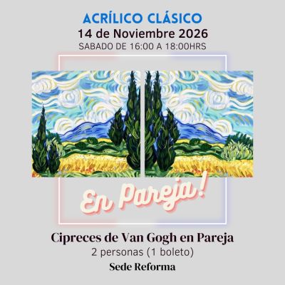 Cipreces de Van Gogh en Pareja