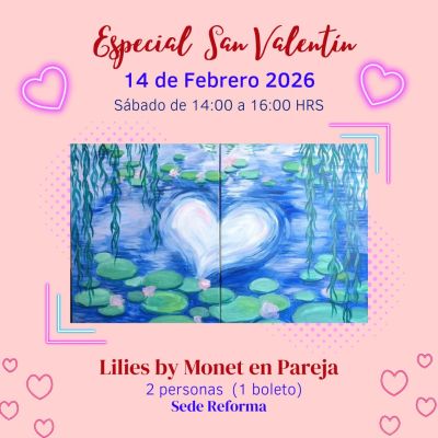 Lilies By Monet en Pareja