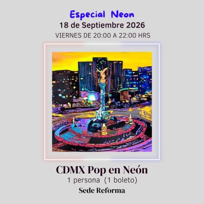 CDMX Pop en Neón
