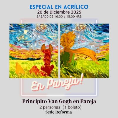 Principito Van Gogh en Pareja