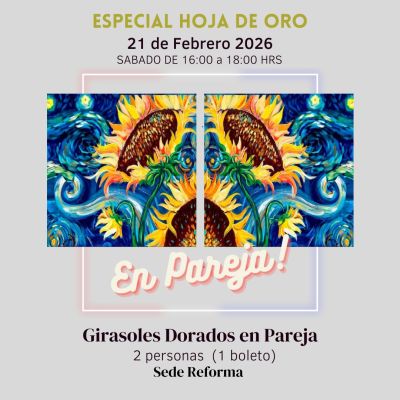 Girasoles Dorados en Pareja