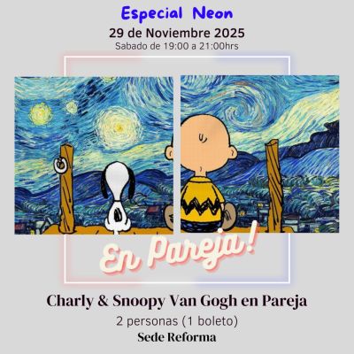 Charly & Snoopy Van Gogh en Pareja