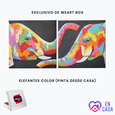 Elefantes (Pinta desde Casa)