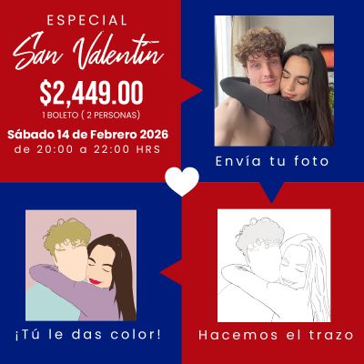 Especial Retrato Siluetas San Valentín 