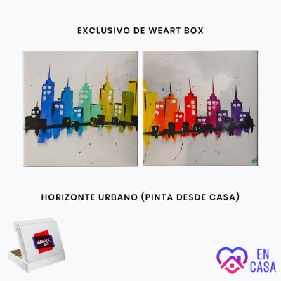 Horizonte Urbano (Pinta desde Casa)