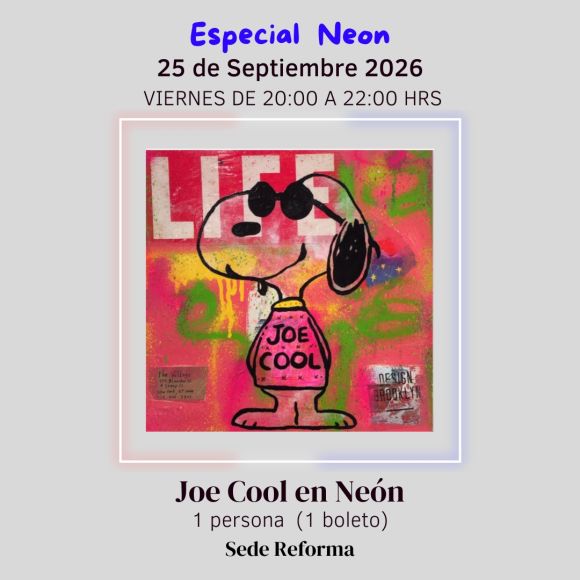 Joe Cool en Neón