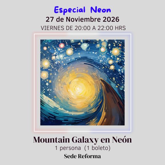 Mountain Galaxy en Neón