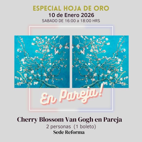 Cherry Blossom Van Gogh en Pareja