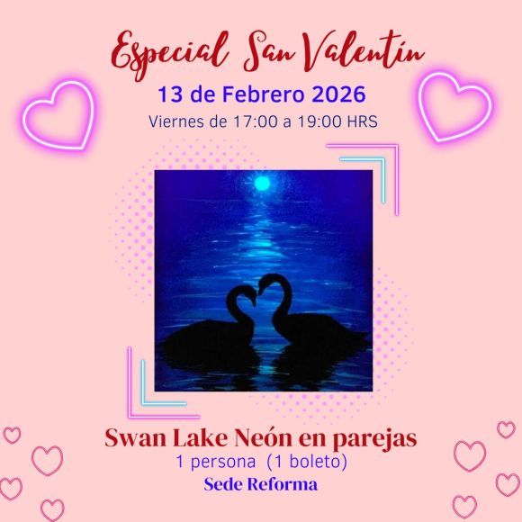 Swan Lake Neón en Pareja