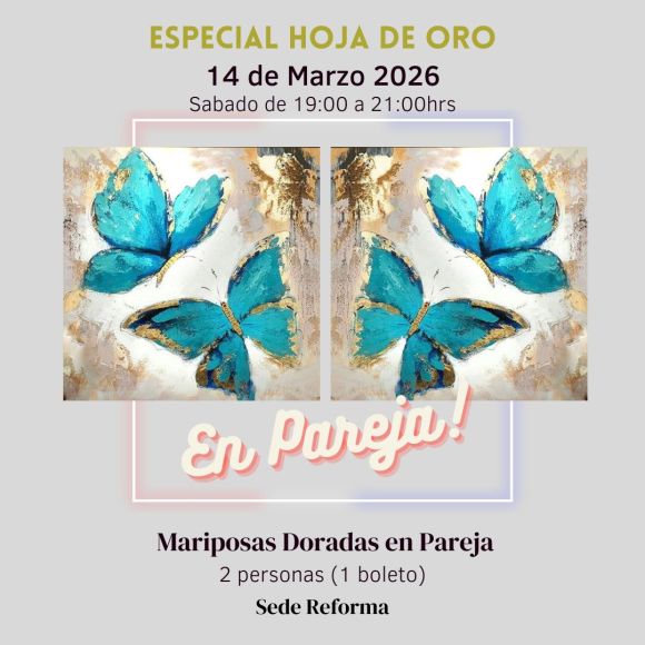 Mariposas Doradas en Pareja