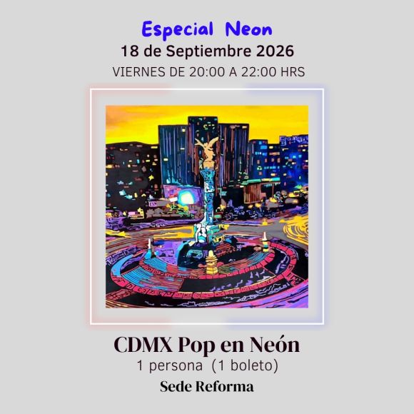 CDMX Pop en Neón