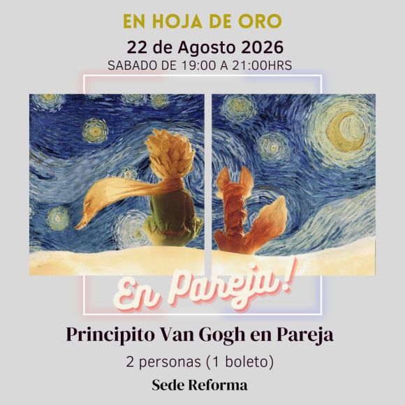 El Principito Van Gogh en Pareja