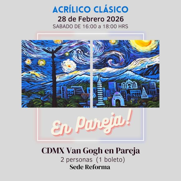 CDMX Van Gogh en Pareja